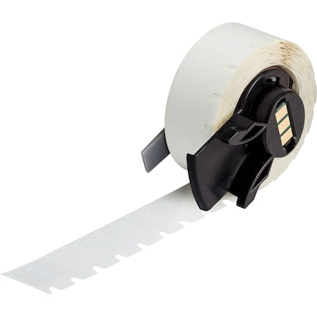 Pre-Cut Label Stock Roll, Clear, Gloss