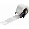 Wraparound Label, White, Vinyl, 1 in W