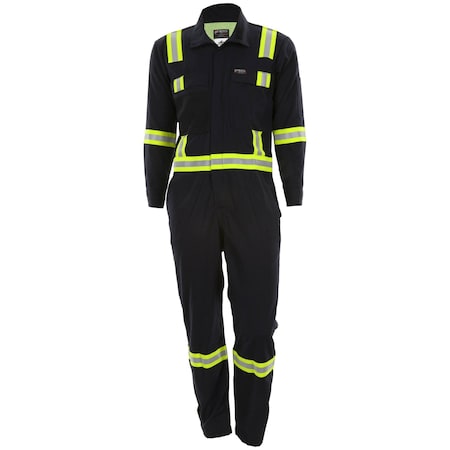 Coverall,Navy Blue,Regular,3XL,56in