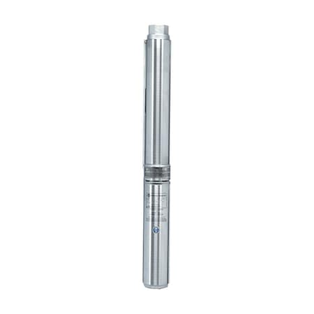Submersible Pump, 1/2 hp, 230V AC, 3 Wires, 5 A, 8 Stages, 5 gpm