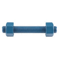 Threaded Stud, Fluoropolymer Coated, 4 PK