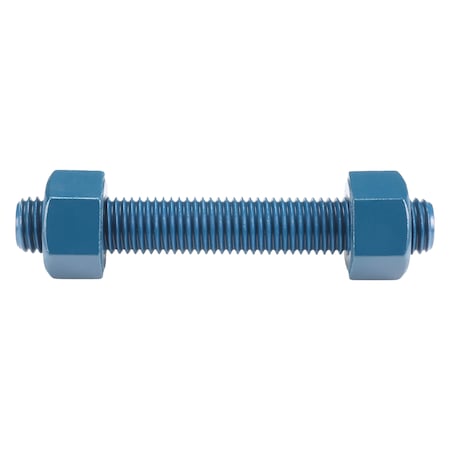 Threaded Stud, Fluoropolymer Coated, 4 PK