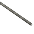 Fully Threaded Rod, 3/8"-16, 10 ft, Steel, Grade A, Zinc Plated Finish