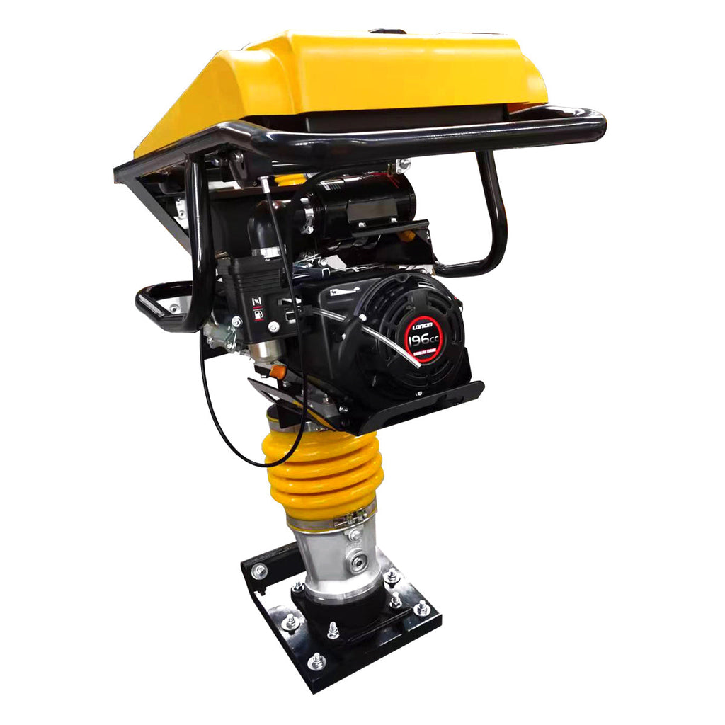 Greatbear 5.6 HP 196cc Gas Powered Tamping Rammer, 2248 lb Impact Force