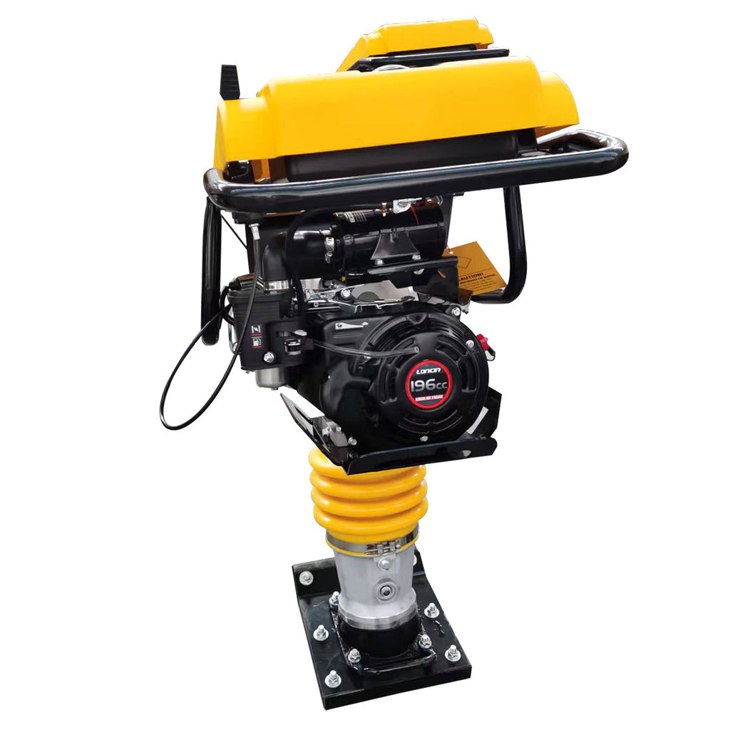 Greatbear 5.6 HP 196cc Gas Powered Tamping Rammer, 2248 lb Impact Force
