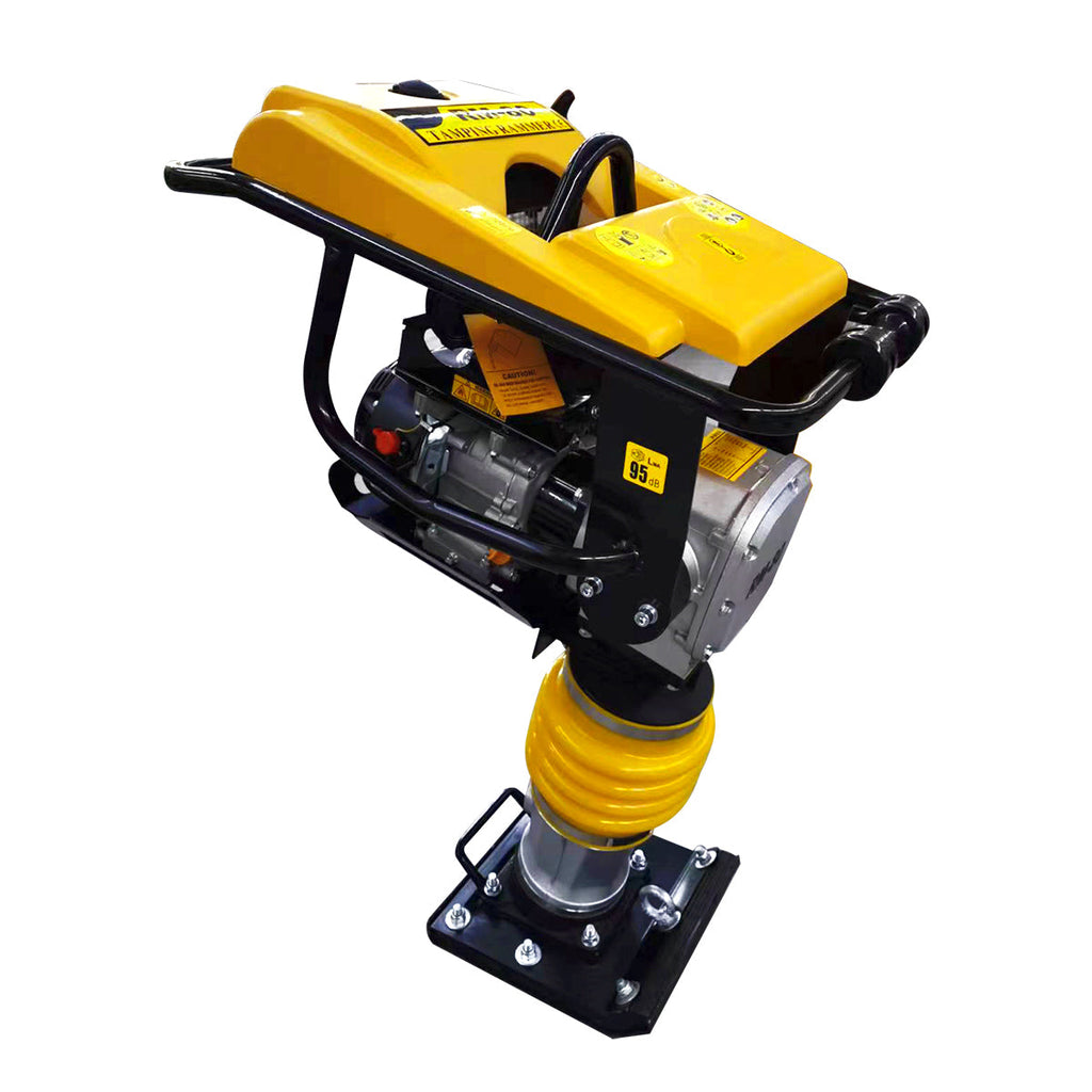 Greatbear 5.6 HP 196cc Gas Powered Tamping Rammer, 2248 lb Impact Force
