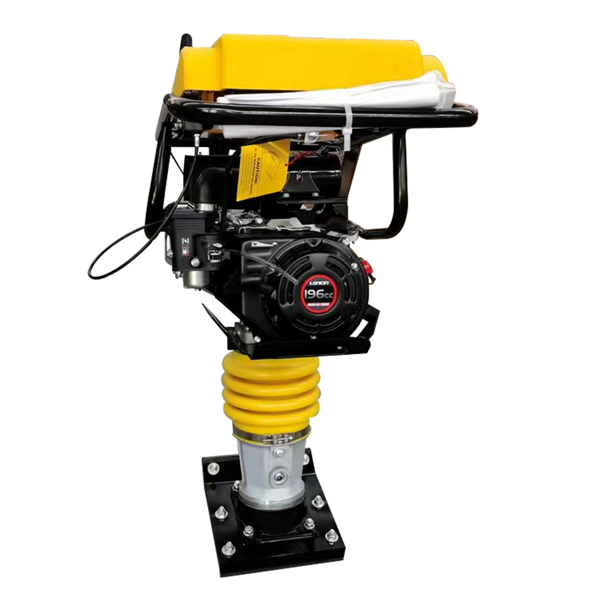 Greatbear 5.6 HP 196cc Gas Powered Tamping Rammer, 2248 lb Impact Force