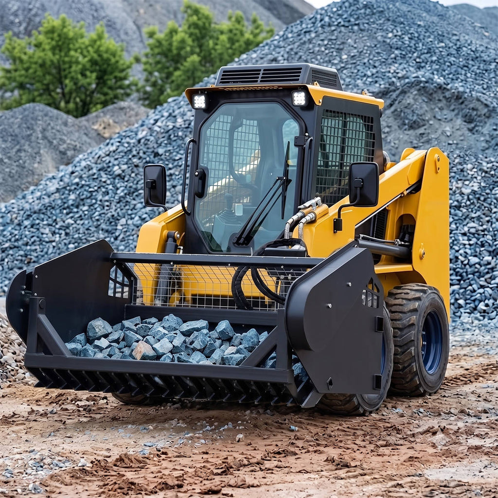 Greatbear 76" Skid Steer Screening Bucket