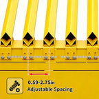 Greatbear 8-10ft Heavy-Duty Portable Rock Grizzly Screen with Adjustable Bar Spacing