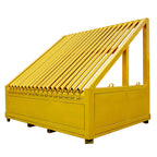 Greatbear 8-10ft Heavy-Duty Portable Rock Grizzly Screen with Adjustable Bar Spacing
