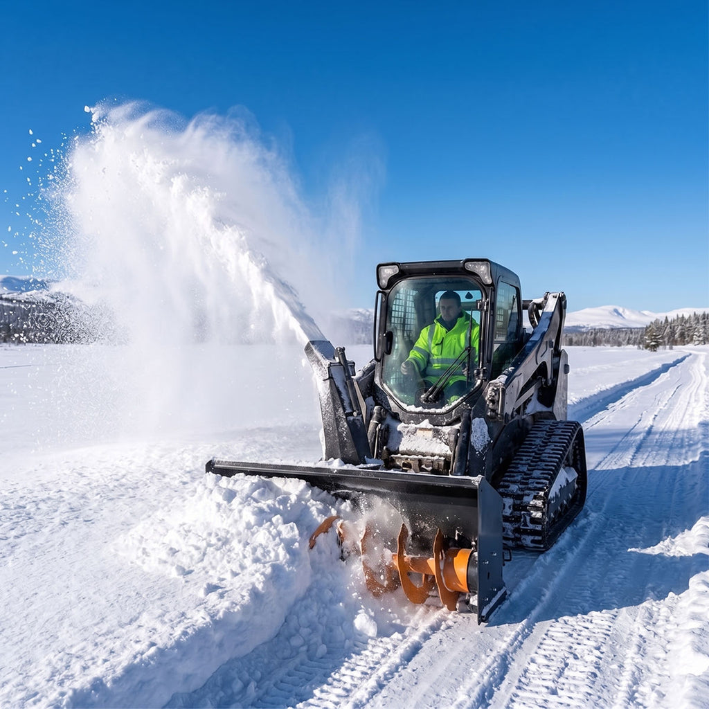 Greatbear Skid Steer 63" Snow Blower
