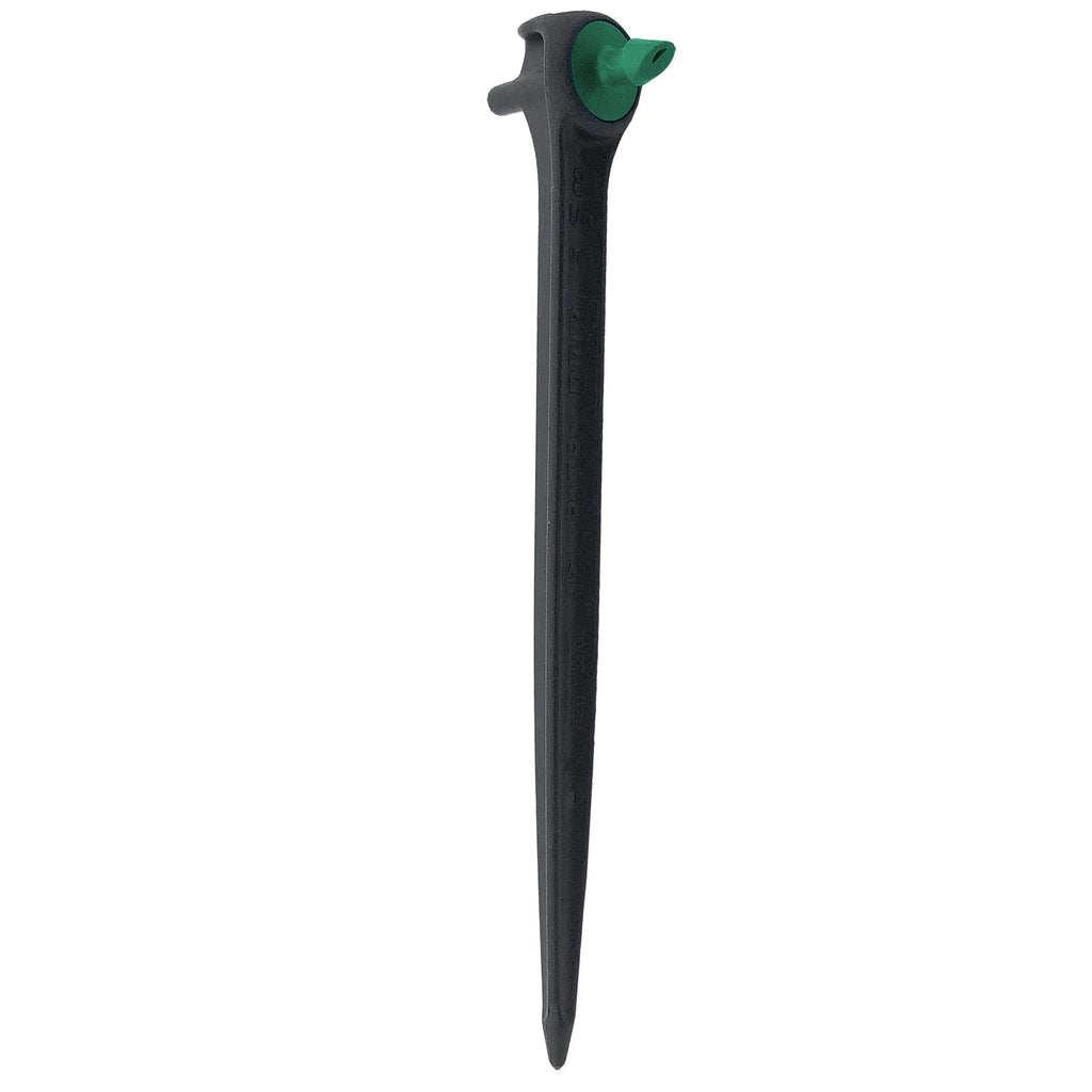 1/4" Barb 2 GPH PC Dripper on 5" Stake | 65702
