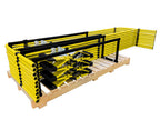 Frontline Guardrail System Non-Penetrating Complete 100' Kit - OSHA Compliant