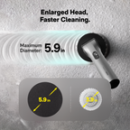 HOTO Flexi™ Cordless Spin Scrubber