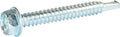 10-16 x 1/2 Hex Washer Head Self Drilling Screw Zinc Plated Tek #2 (8000)