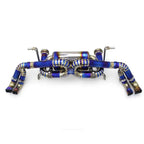 Titanium True F1 Valved Exhaust System for Audi R8 2008–15 Type 42