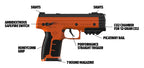 Byrna LE - Super-Charged Less Lethal Pistol - Complete Kit
