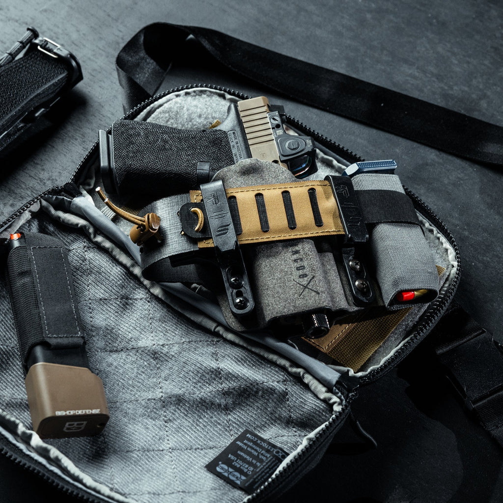 Eberlestock Fade Flex - w/ CCW Pocket & Fits Most Full Size Pistols w/ Lights & Optics