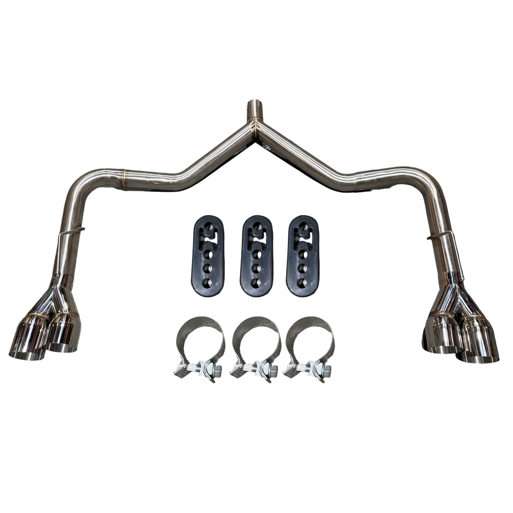 2.5" Stainless Dual Catback Exhaust for 21-25 Kia K5 GT Turbo Sedan 2.5L / 1.6T