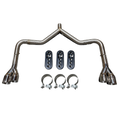 2.5" Stainless Dual Catback Exhaust for 21-25 Kia K5 GT Turbo Sedan 2.5L / 1.6T
