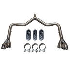 2.5" Stainless Dual Catback Exhaust for 21-25 Kia K5 GT Turbo Sedan 2.5L / 1.6T