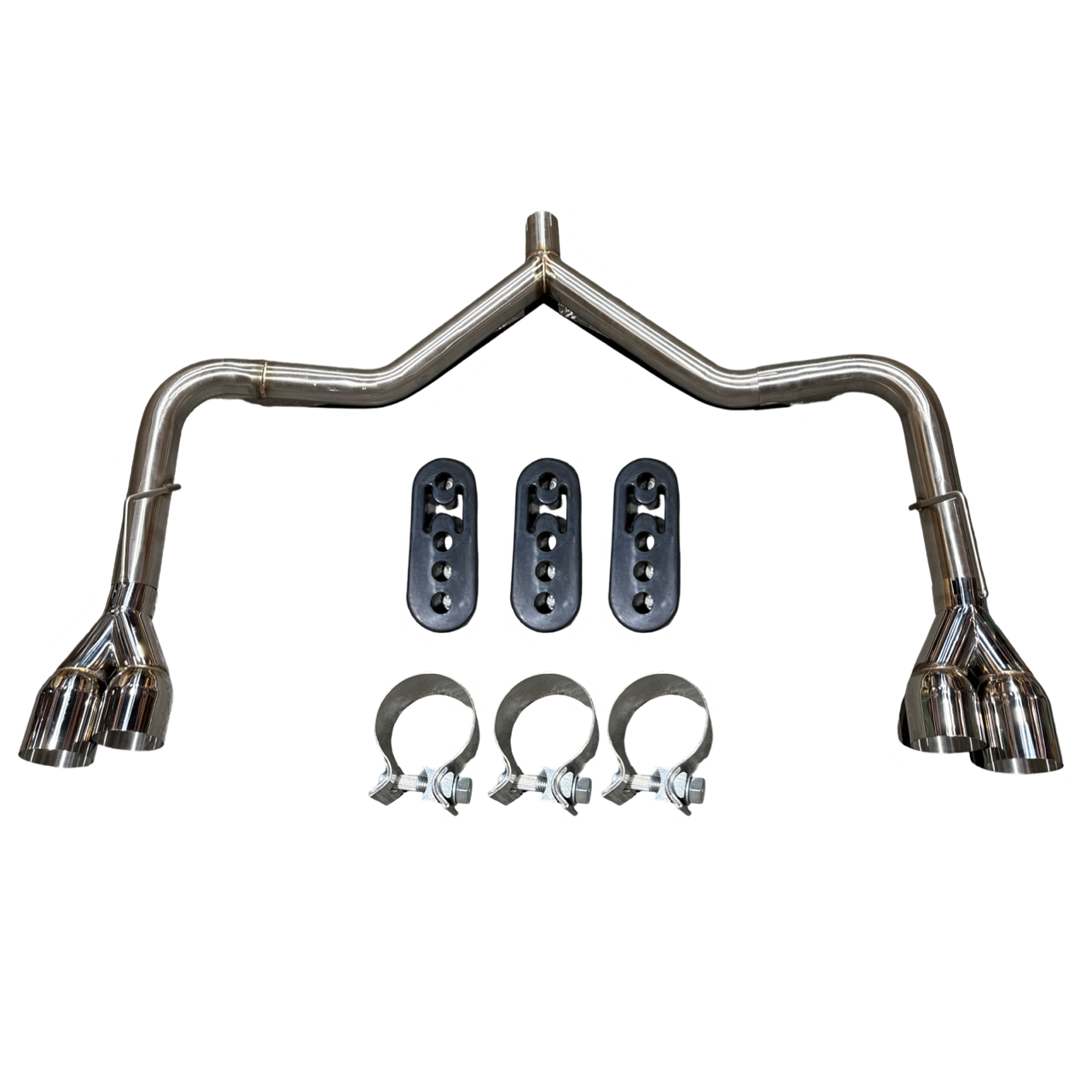 2.5" Stainless Dual Catback Exhaust for 21-25 Kia K5 GT Turbo Sedan 2.5L / 1.6T