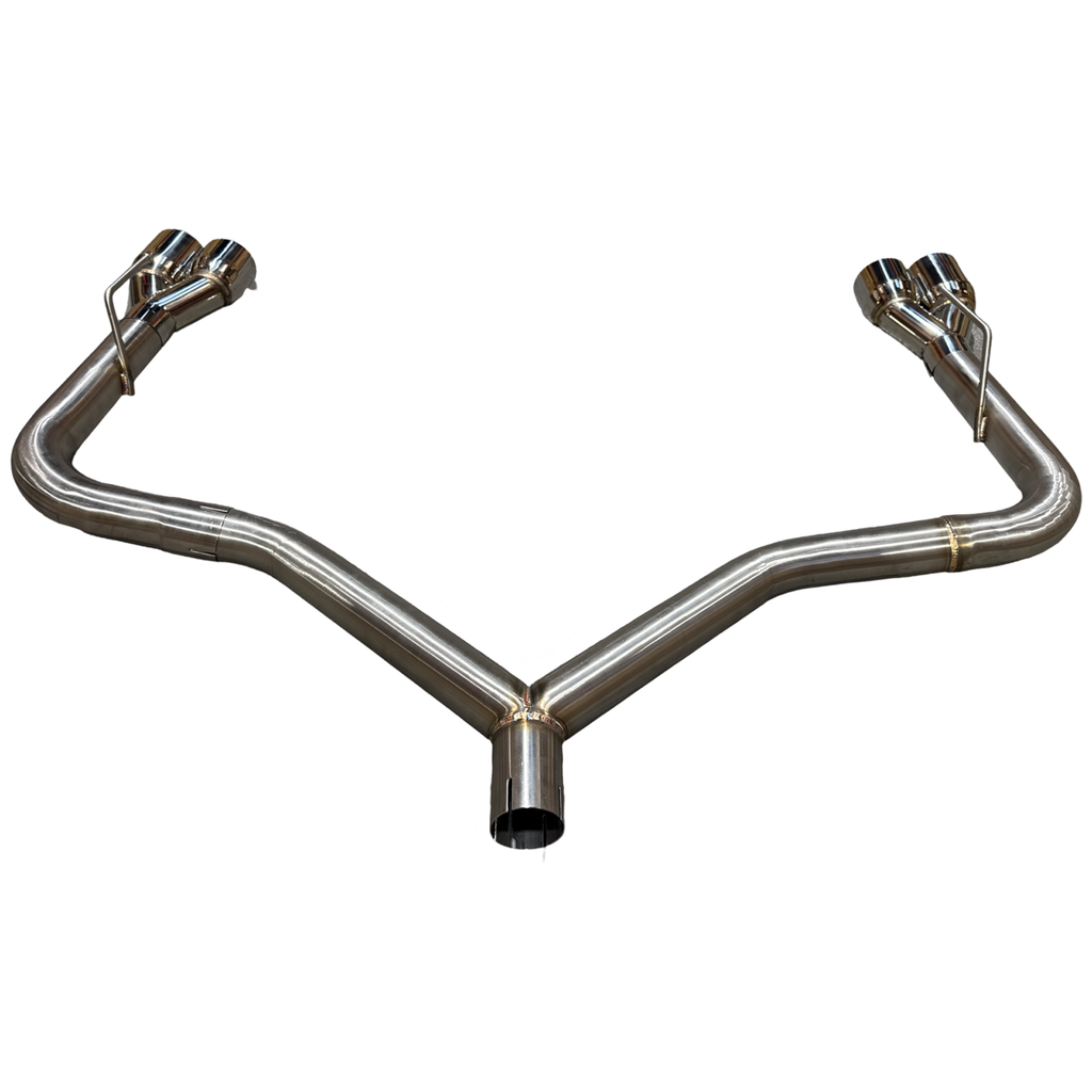 2.5" Stainless Dual Catback Exhaust for 21-25 Kia K5 GT Turbo Sedan 2.5L / 1.6T