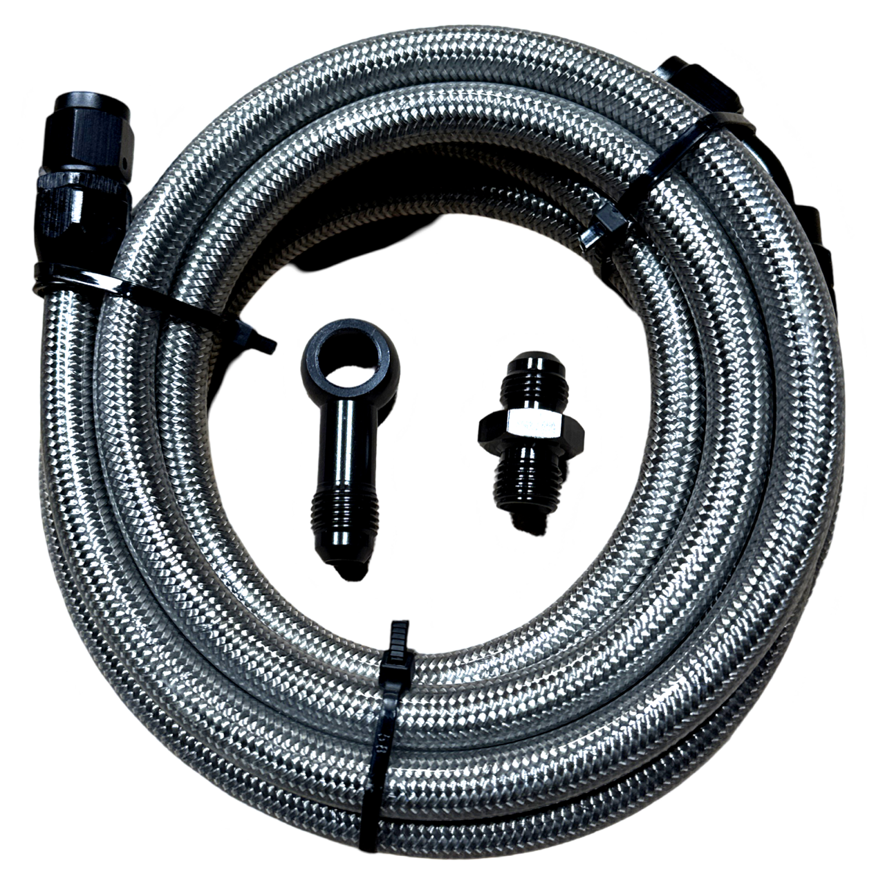 92-95 Civic 2dr Coupe Replacement Stainless Steel Fuel Feed Line Tank to Filter