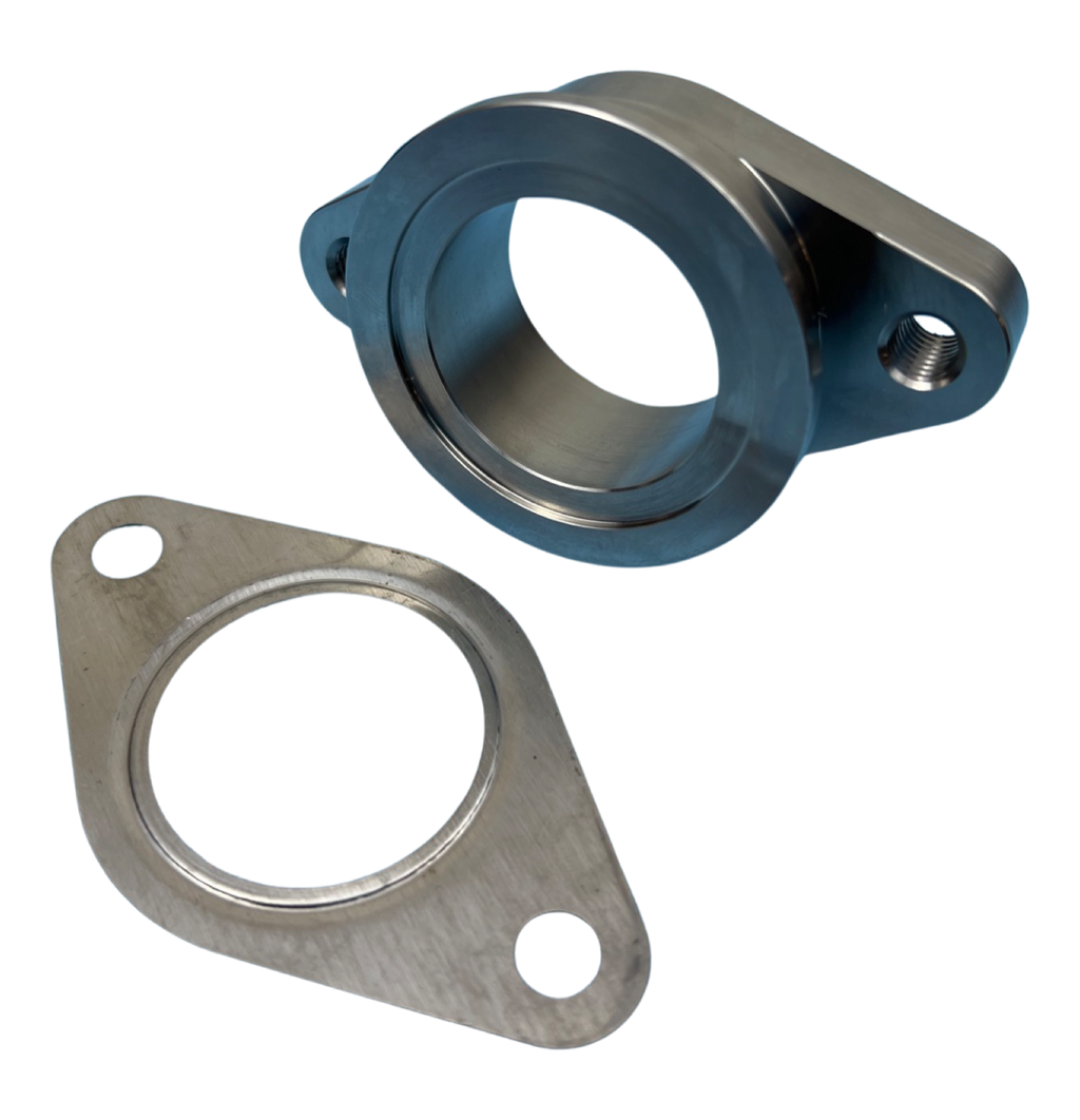 38mm Vband MVS Wastegate To 38mm 2 Bolt Flange Manifold Adapter Gasket Tialsport