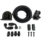 For 2011-22 Ford 5.0 / 5.2 Coyote Oil Filter Relocation Kit Mustang GT / 150 GT350, & GT500