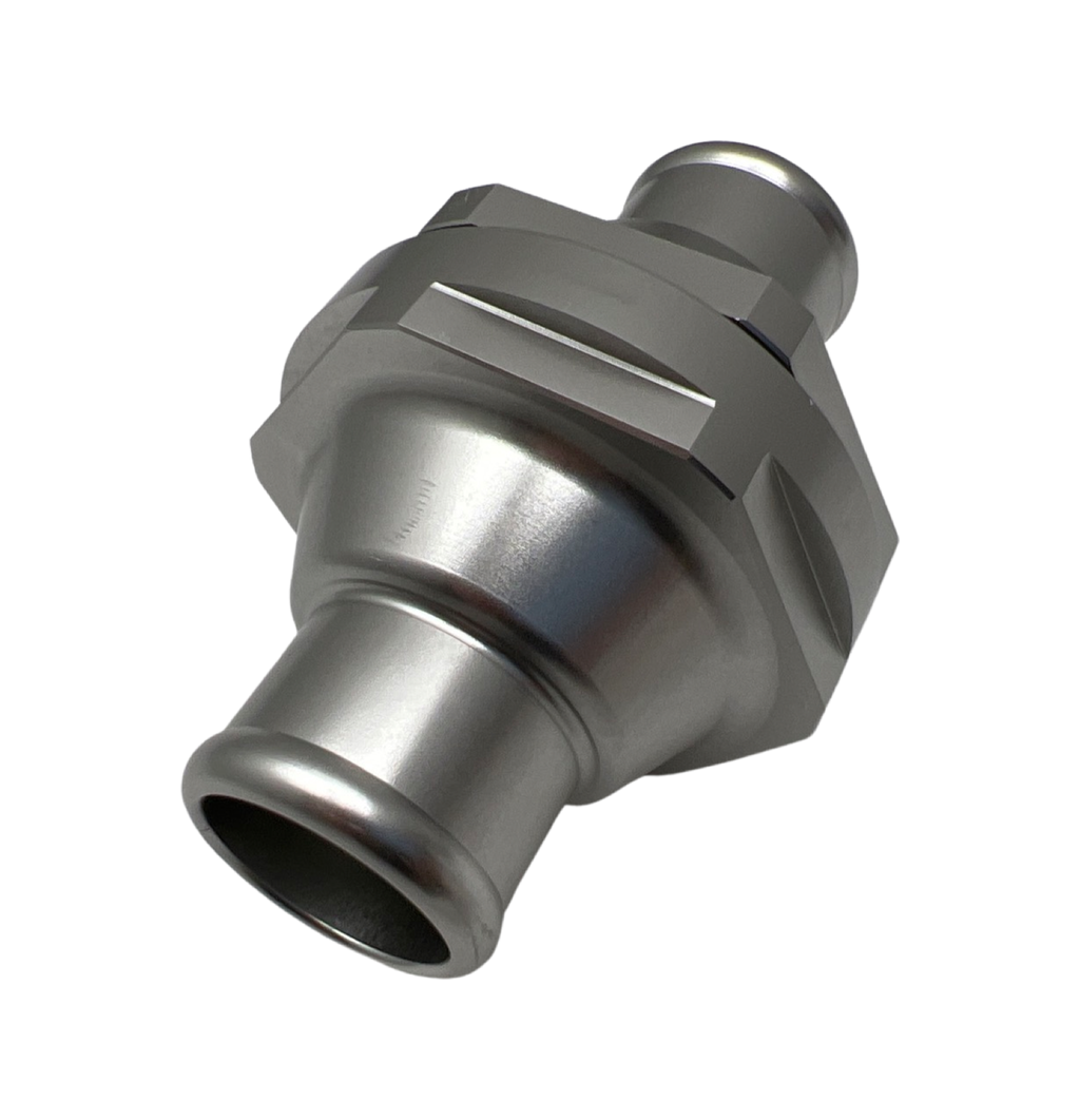 1.25" Billet In Line Thermostat Universal Coolant Radiator Hose T-Stat Hose USA