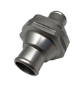 1.25" Billet In Line Thermostat Universal Coolant Radiator Hose T-Stat Hose USA