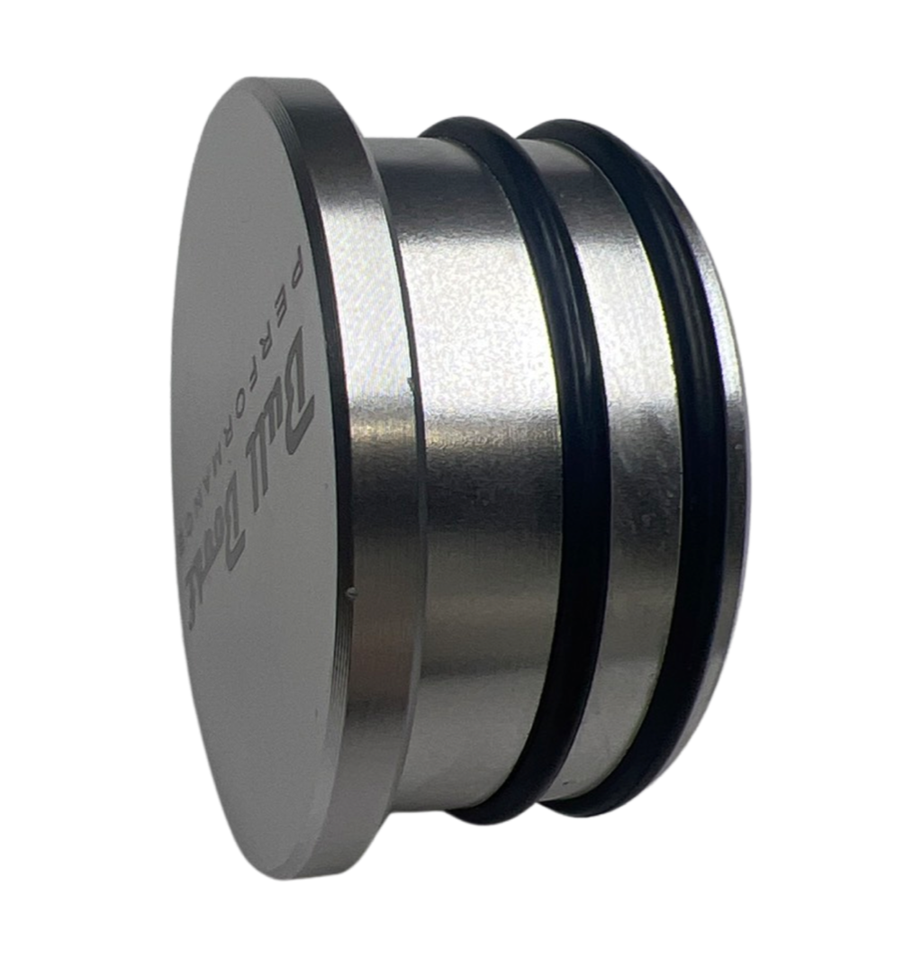 Duramax Turbo Diesel 2004.5-10 LBZ LLY LMM Mouth Piece Resonator Noise Reduction Plug Cover Cap 6.6L Seal Billet Aluminum