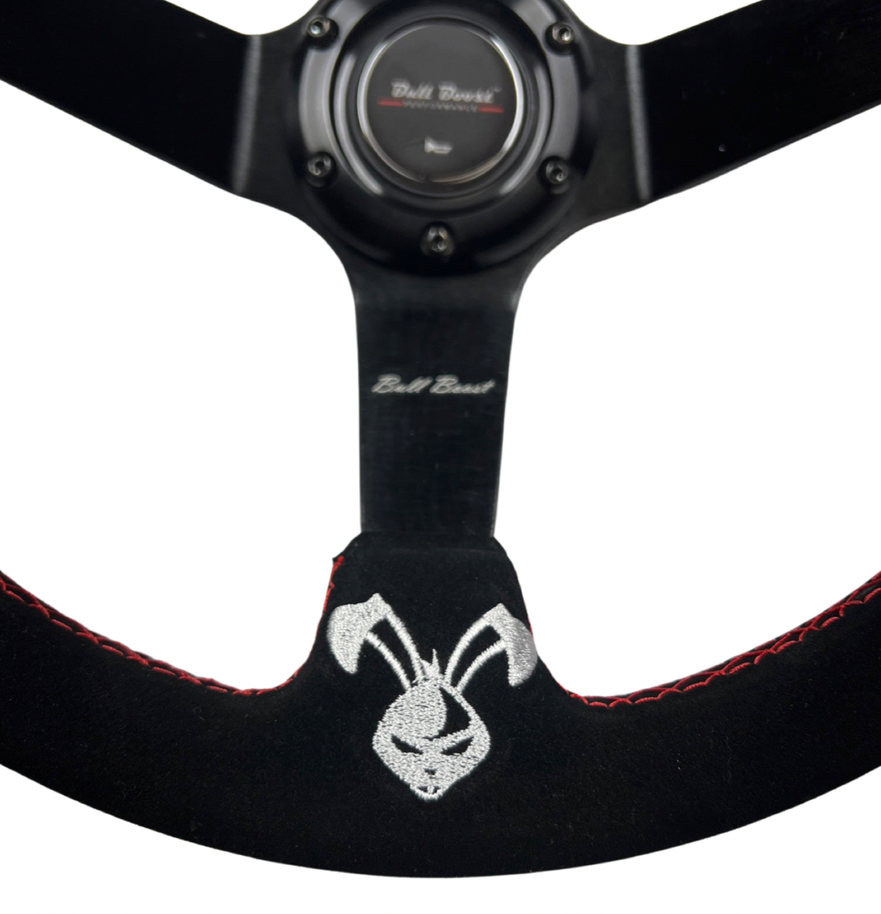 Rising Sun Infiniti G35 G37 Suede 3"Deep Dish Steering Wheel + Quick Release Short Hub Adapter