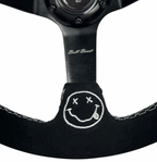 Deadboyz Suede Leather Steering Wheel Hub Adapter Kit For Impreza WRX Legacy