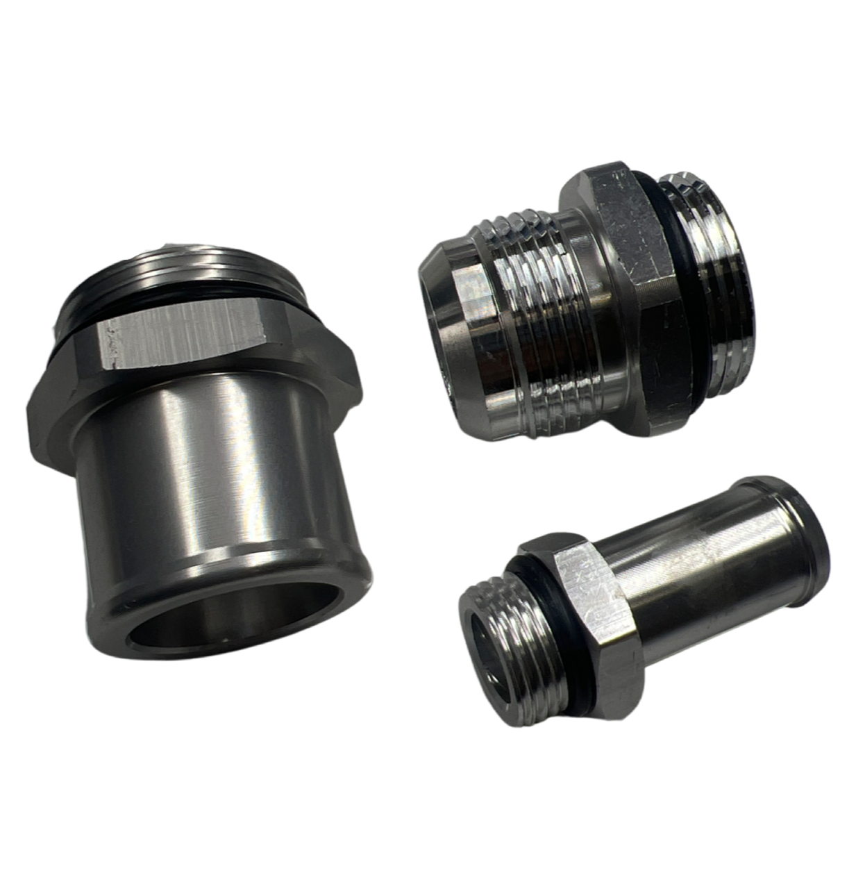 K20 K24 K Series Direct Water Pump Mount V2 Swivel Neck Thermostat Housing 16AN
