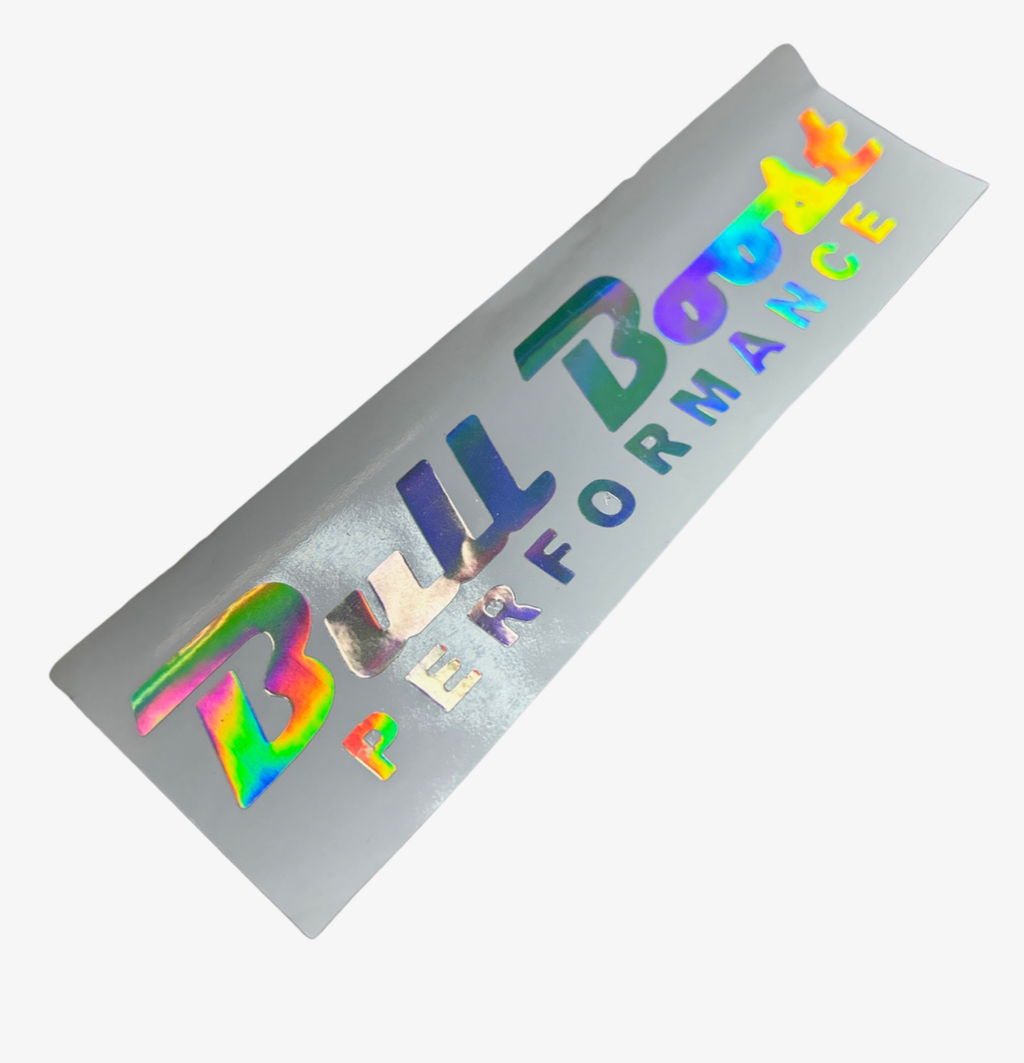 Bull Boost Performance Oil Slick Decal Vinyl Sticker 6x4