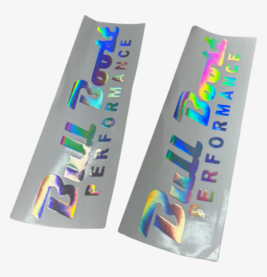 Bull Boost Performance Oil Slick Decal Vinyl Sticker 6x4