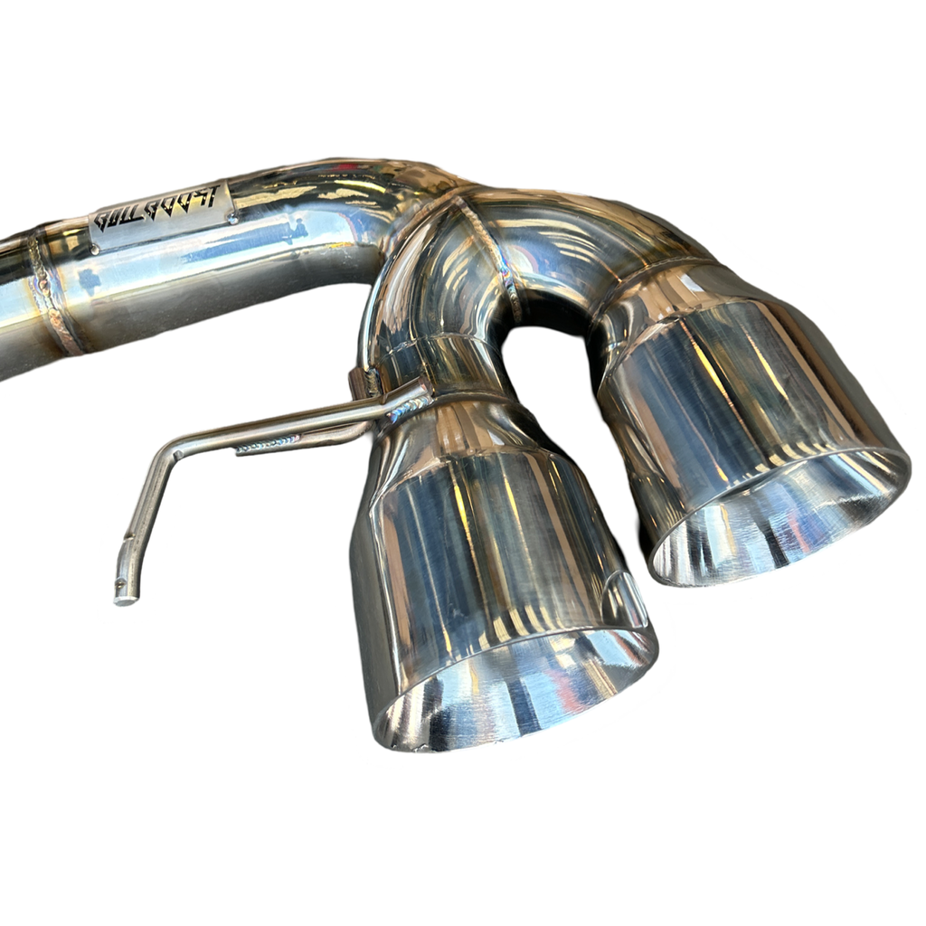 Exhaust for Chevrolet Corvette C8 2020+ Polish Tips 6.2L V8 3" Catback Exhaust