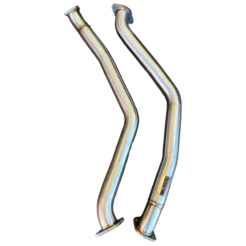 Stainless Full Catback Exhaust Muffler For BMW 335i E90 E92 07-10 N54 Polished