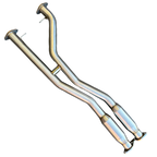Stainless Full Catback Exhaust Muffler For BMW 335i E90 E92 07-10 N54 Polished
