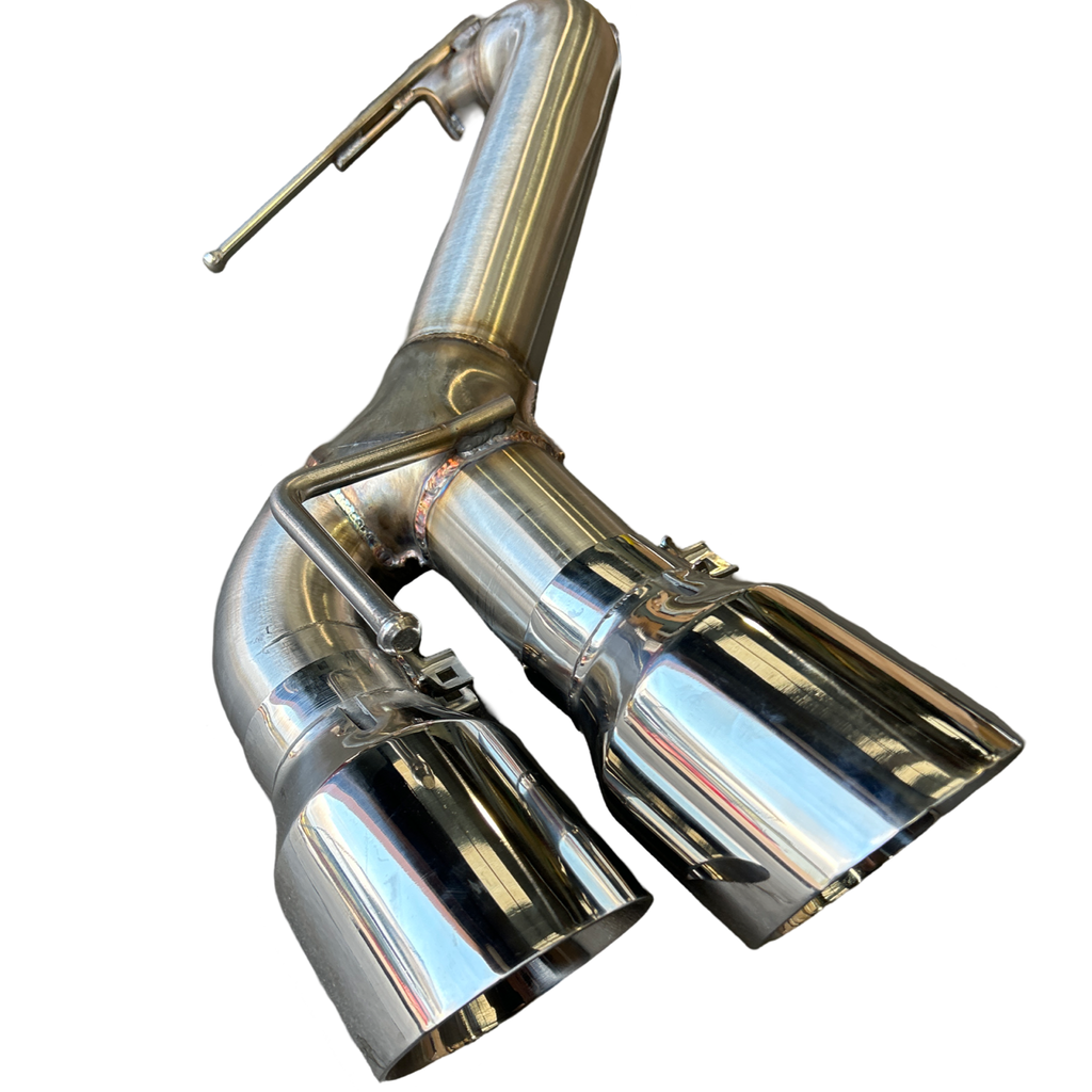 3” Polished Track Catback Exhaust for 2016-2024 Chevy Camaro SS/ZL1/LT1 6.2L V8