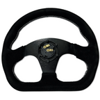 Quadro Style Steering Wheel + Short Hub Adapter Kit For Ford F 150 350 450
