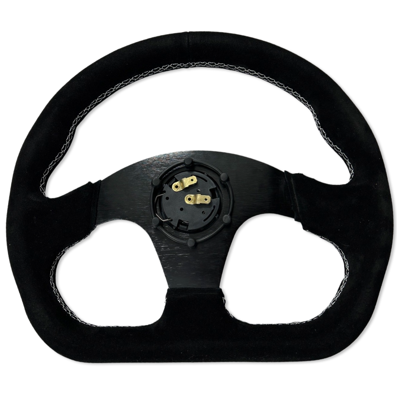 Suede Quadro Style Steering Wheel Short Hub Adapter Kit For 2022+ GR86 Subaru BRZ FRS tC xB xD