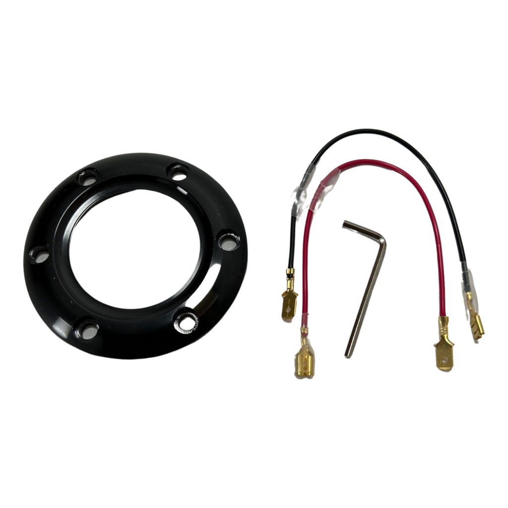 Quadro Style Steering Wheel + Short Hub Adapter Kit For Ford F 150 350 450