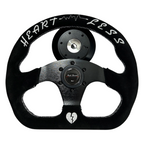 Quadro Style Steering Wheel + Short Hub Adapter Kit For Ford F 150 350 450