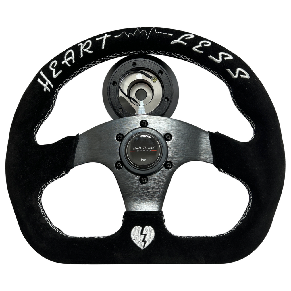 Quadro Style Steering Wheel + Billet Adapter Hub Kit For Nissan Datsun 280Z 260Z 240Z 620 510 C10