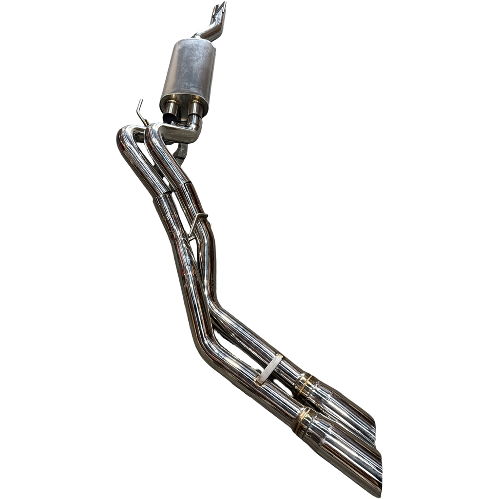 Stainless Dual 3" CatBack Exhaust Muffler System 15-22 Ford F150 5.0L V8 Truck