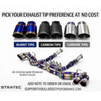Center Exit Exhaust System for BMW M3 M4 G80 G82 3.0T 19-23