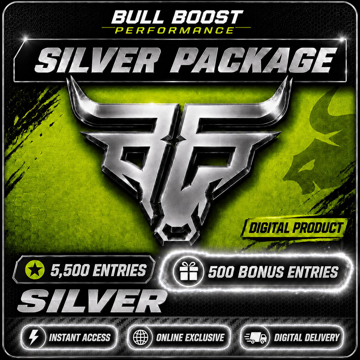 SILVER QUICK 5500 ENTRIES